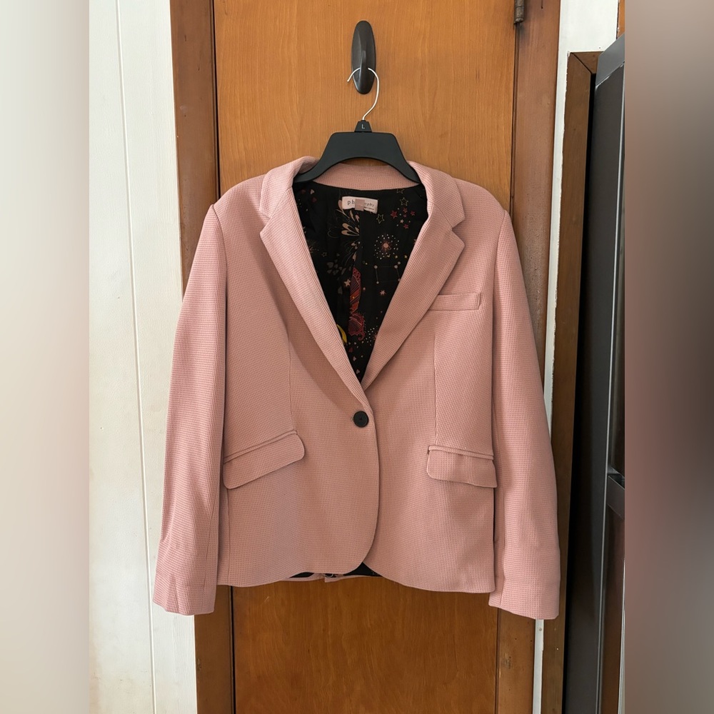Philosophy Pink Blazer
